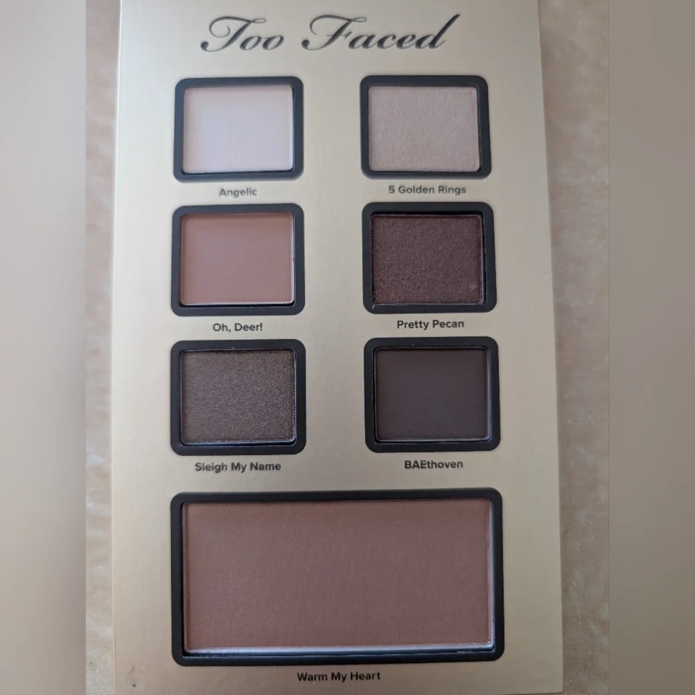 Too Faced Natural Beauty Palette, Neutrals..New In Box
